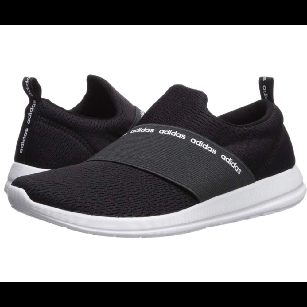 Adidas Cloudfoam shoes black ~ Like New 7